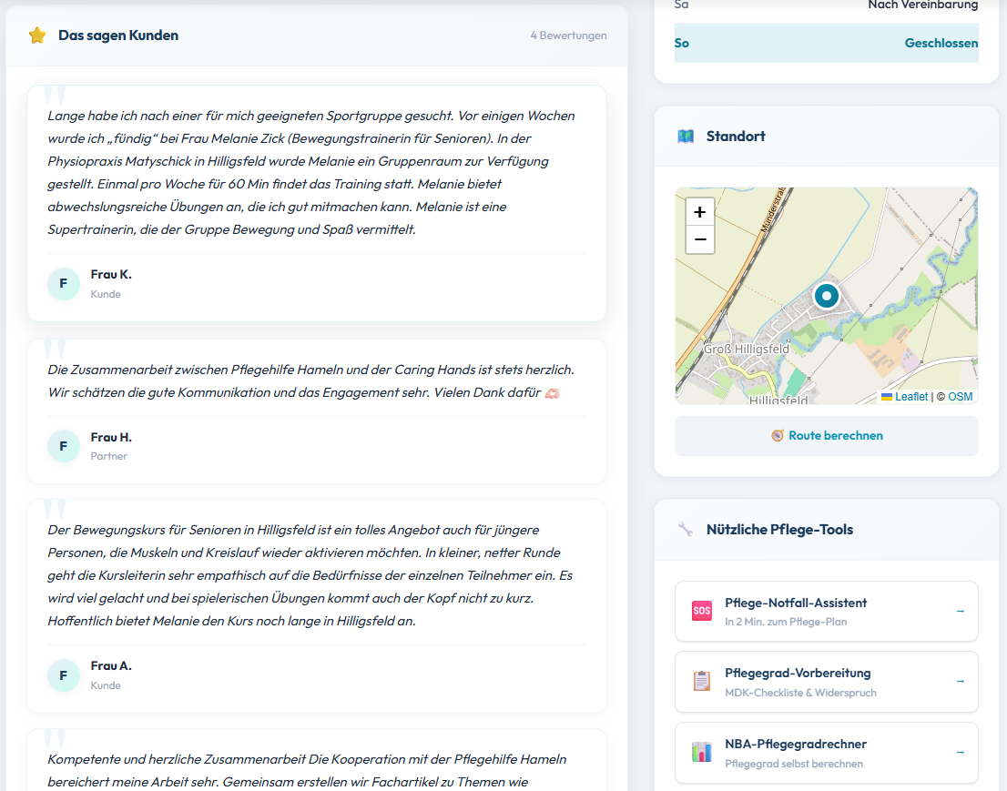Partner-Profil Screenshot 4