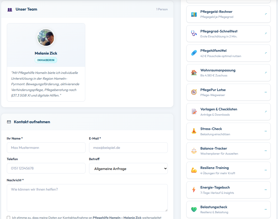 Partner-Profil Screenshot 5